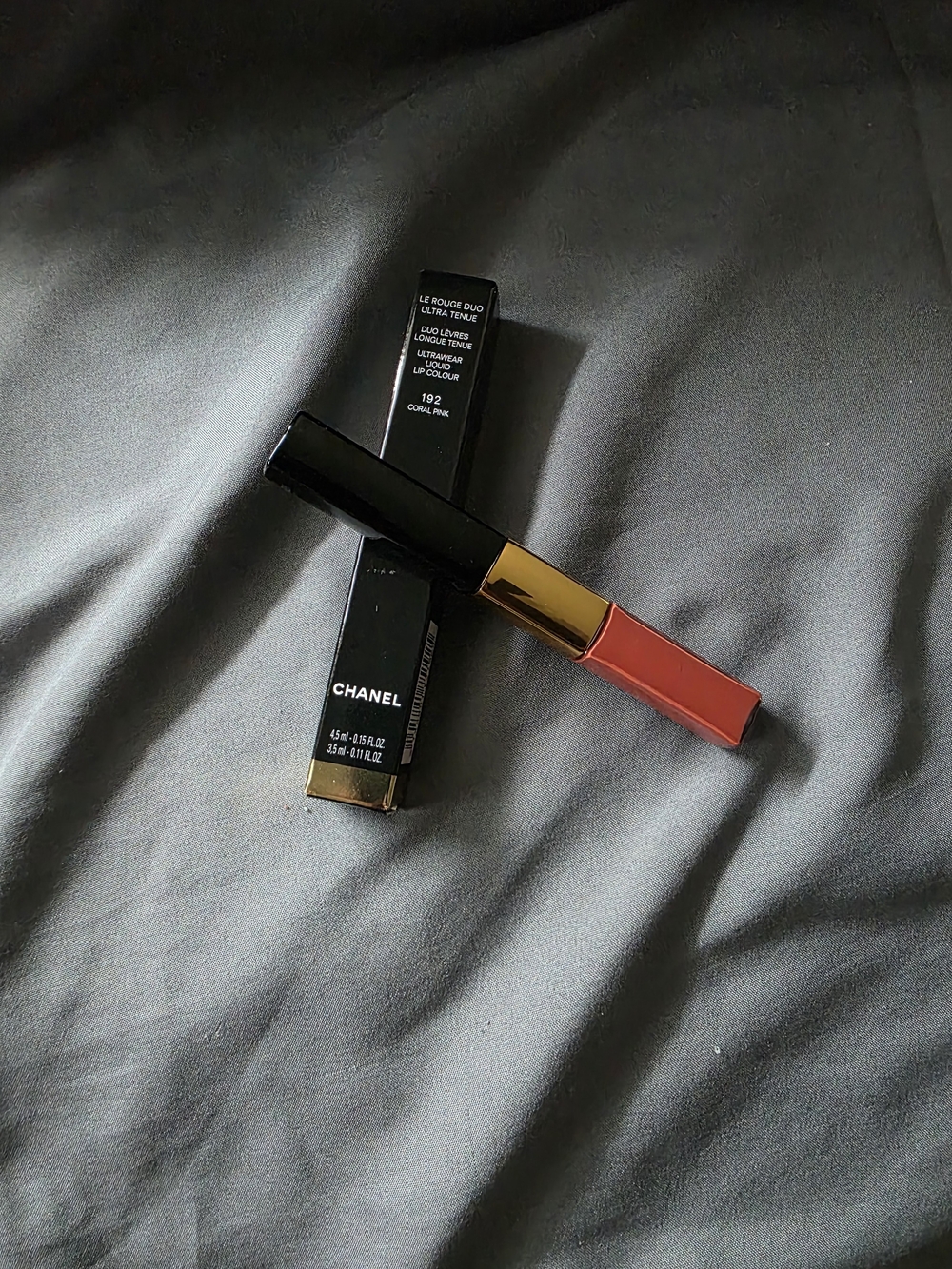 CHANEL Le Rouge Duo Ultra Tenue Liquid Lip Colour — Coral Pink